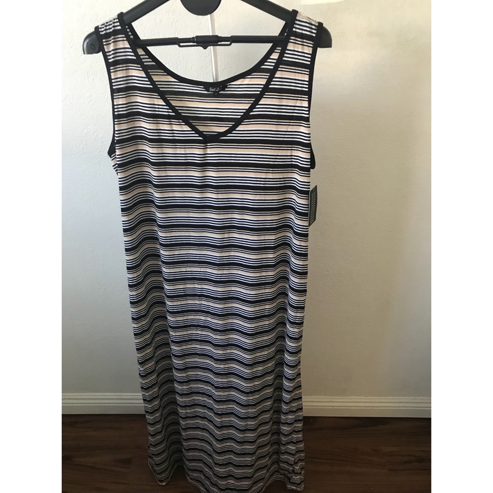 NWT Striped Maxi Summer Dress -FINAL PRICE